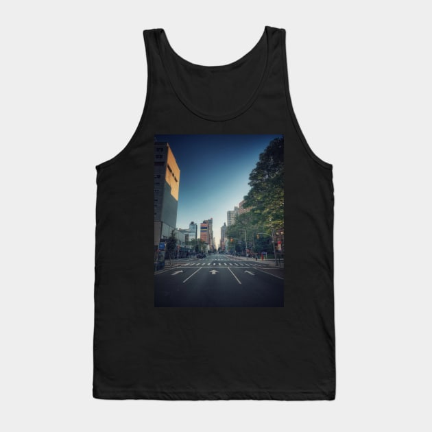 Upper East Side, Manhattan, New York City Tank Top by eleonoraingrid